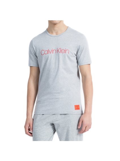 Bavlnené tričko s krátkym rukávom Calvin Klein (Veľkosť M)