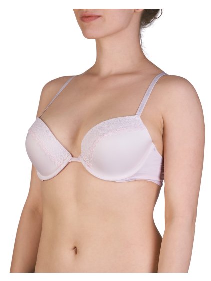 Push up podprsenka s kosticou Calvin Klein (Farba Čierna, Veľkosť 75 A)