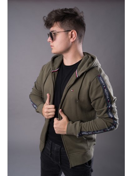 Mikina s dlhým rukávom Tommy Hilfiger (Farba Biela, Veľkosť L)