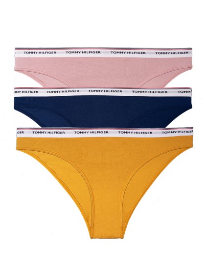 3PACK Bavlnené nohavičky Tommy Hilfiger (Veľkosť XS)