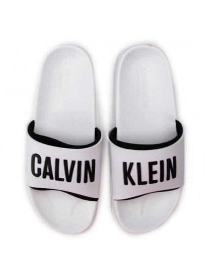 Šľapky Calvin Klein Swimwear Slide (Farba Biela, Veľkosť 41/42)