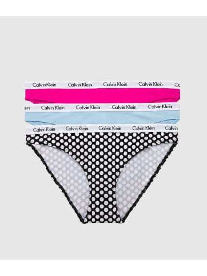 3PACK Klasické bavlnené nohavičky Calvin Klein (Veľkosť XS)