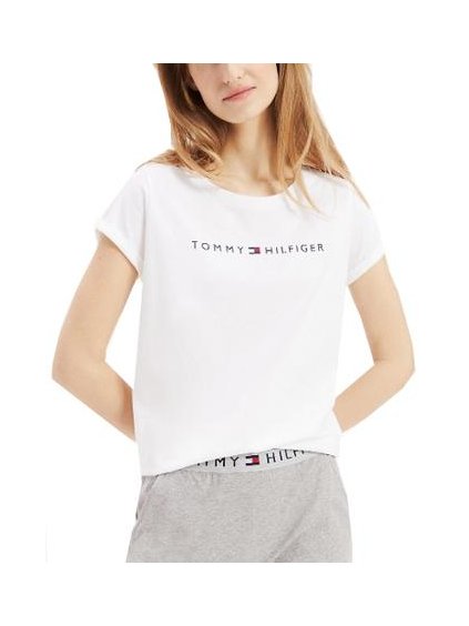 Tričko s krátkym rukávom Tommy Hilfiger (Farba Biela, Veľkosť M)