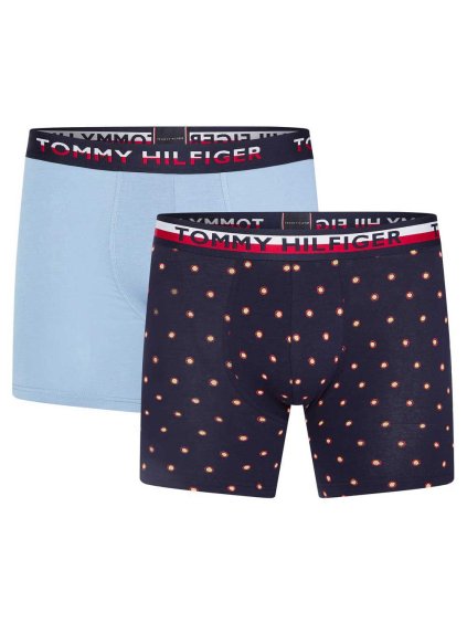 2PACK Bavlnené boxerky s dlhou sárou Tommy Hilfiger (Farba Mix, Veľkosť M)