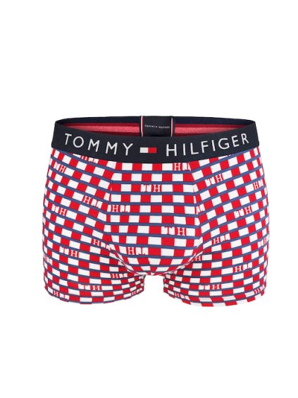 Bavlnené boxerky Tommy Hilfiger (Farba Červená, Veľkosť M)