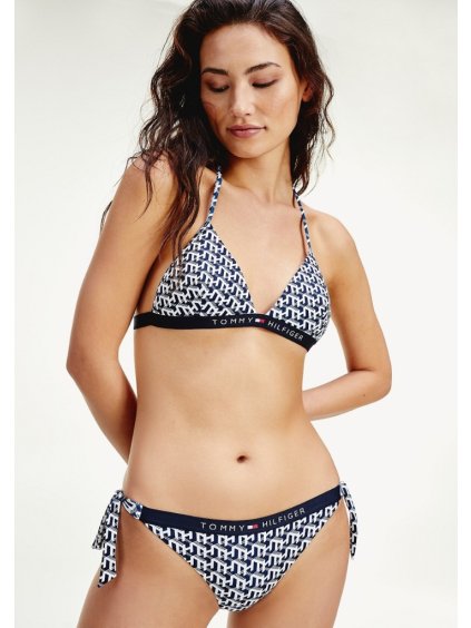 Monogramová braletka Tommy Hilfiger (Veľkosť S)