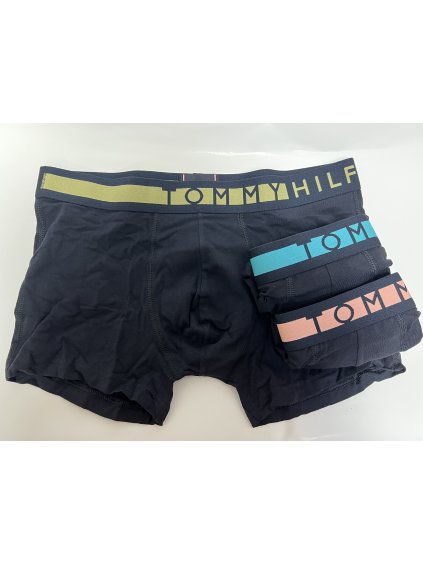3PACK Organická bavlna- elastické boxerky Tommy Hilfiger DUŠAN 3