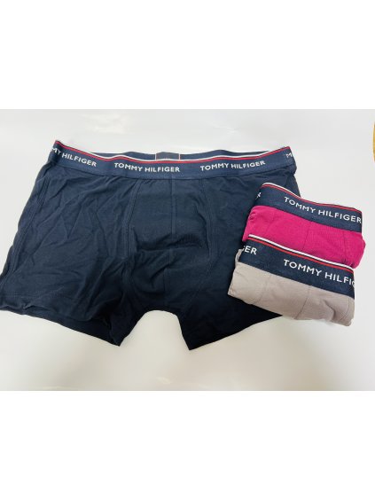 3PACK Organická bavlna- elastické boxerky Tommy Hilfiger DUŠAN 6