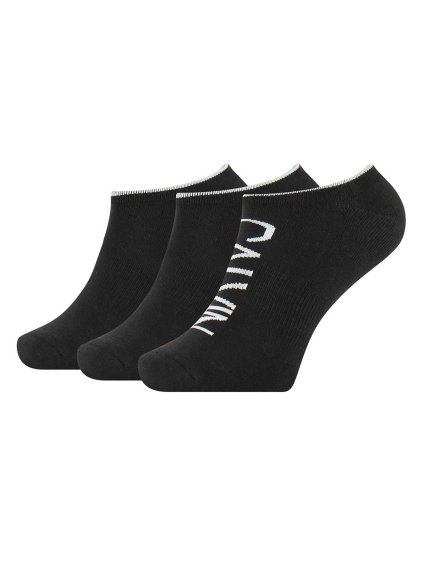 3PACK Členkové ponožky Calvin Klein (Farba Čierna, Veľkosť UNI)