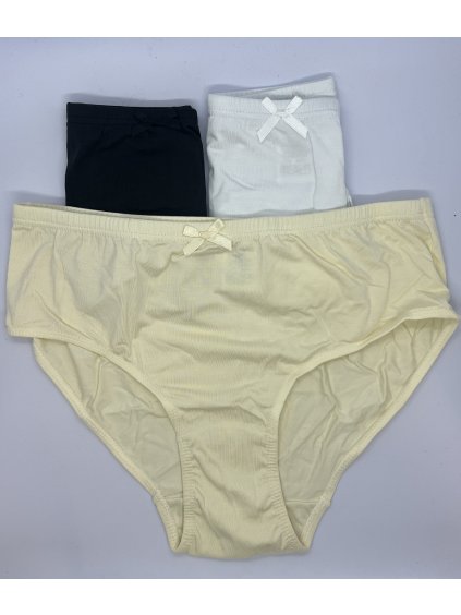 3PACK Klasické midi modalové hladké nohavičky Andrie IVANA 2871
