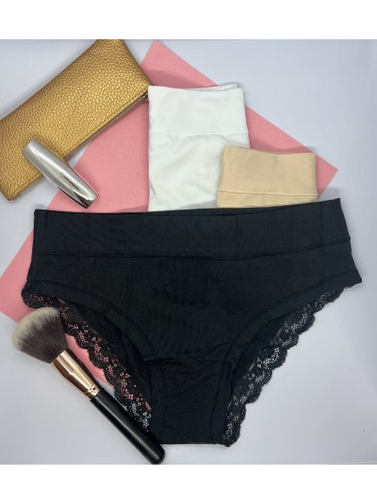 3PACK Klasické nohavičky S čipkou vzadu Andrie 2385 JULKA