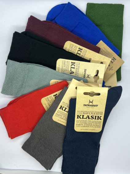 UNISEX Klasické ponožky Tatrasvit Klasik (98% bavlna)