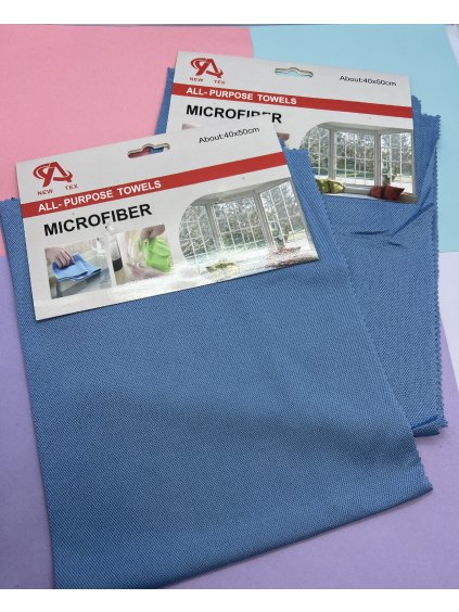 Zázračná modrá microfiber handrička na všetky typy povrchov