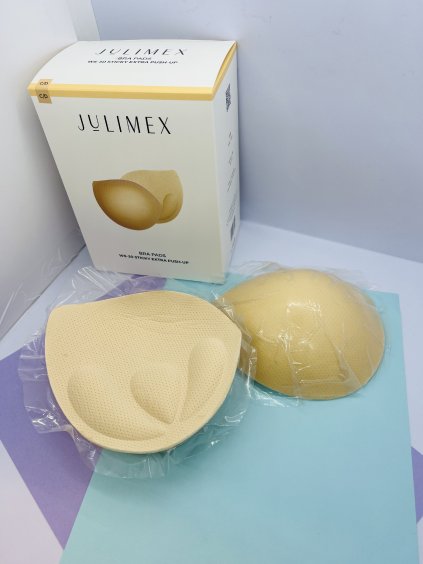Nalepovacie push up vypchávky do šiat / podprseniek Julimex WS 30 -C/D