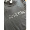 Dámska nočná košeľa Calvin Klein QS7126 - biela / čierna/ antracit (Farba Čierna, Veľkosť S)