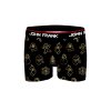 Vianočné boxerky Xmas Spirit John Frank JFBD22; JFBD47; JFBD39 (Farba Čierna, Veľkosť XL)