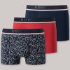 3PACK Bavlnené boxerky Schiesser (Farba Tmavomodrá, Veľkosť M)