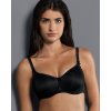Jemne vystužená podprsenka bez kostíc ROSA FAIA Lace Rose 5618 (Farba Čierna, Veľkosť 80 B)