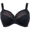 Nevystužená podprsenka s kosticou ROSA FAIA Lupina 5628 (Farba Čierna, Veľkosť 70 H)