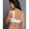 Nevystužená podprsenka s kosticou Rosa Faia Grazia 5639 (Farba Biela, Veľkosť 70 F)