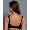 Komfortná nevystužená podprsenka bez kostice Anita Clara Art 5863 (Farba Čierna, Veľkosť 115 B)