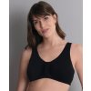 Bavlnená podprsenka so zapínaním vpredu Anita Care Hazel 5765X (Farba Čierna, Veľkosť S - A/B)