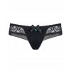 Jedinečné brazilky Obsessive 867-PAN-1 (Farba Čierna, Veľkosť L/XL)
