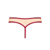 Tanga s mašlou Obsessive Rubinesa (Veľkosť S/M)