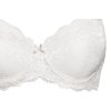 Jemne vystužená podprsenka s kosticou Sielei 2454 (Farba Biela, Veľkosť 75 B)