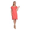 Dámske šaty Pleas (Farba Korálová, Veľkosť L)