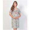 Tehotenská nočná košeľa Vienetta Hello Baby (Veľkosť M)
