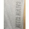 Krátke tričko z modalu Calvin Klein (Farba Sivý melír, Veľkosť M)