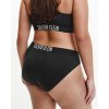 PLUS SIZE Plavkový spodný diel s hrubou gumou Calvin Klein (Farba Čierna, Veľkosť XL)
