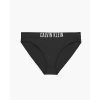 PLUS SIZE Plavkový spodný diel s hrubou gumou Calvin Klein (Farba Čierna, Veľkosť XL)