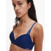 Vystužená podprsenka bez kostíc Calvin Klein QF6017E (Farba Tmavomodrá, Veľkosť 75 B)