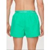 Pánske šortkové plavky CK Pool green KM01007 (Farba Zelená, Veľkosť L)