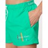 Pánske šortkové plavky CK Pool green KM01007 (Farba Zelená, Veľkosť L)