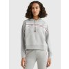 Dámska oversize mikina s výrazným nápisom Tommy Hilfiger UW04060 (Farba Sivý melír, Veľkosť S)