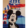 Bavlnené pončo s kapucňou Disney baby Mickey (Veľkosť UNI)