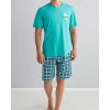 Bavlnené krátke pyžamo Vamp 15-6243 (Veľkosť XL)