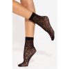 Dámske vzorované silonkove ponožky 20 DEN- GATTA- WZ. 12; WZ. 09; WZ. 10 (Farba GRAY ANTHRACITE, Veľkosť UNI)