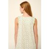 Bavlnená letná nočná košeľa s citrónikmi / plážové šaty Vamp 22230