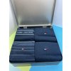 4PACK vyššie pánske ponožky v plechovej krabičke Tommy Hilfiger- GIFTBOX 701220146