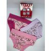 3PACK dievčenské nohavičky Emy 2988- jednorožce/ dúha