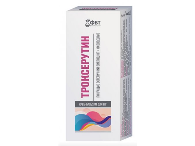 Krém-balzam na nohy a žily Troxerutín 75 ml