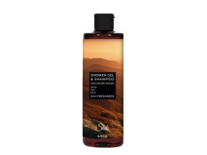 shik sampon a sprchovy gel strong power 400 ml