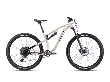 SKAUT 2.0 - lesklá černá / matná zlatošedá (Typ rámu ALU 6061, rear travel 130mm, S, M, L, XL, Velikost S)
