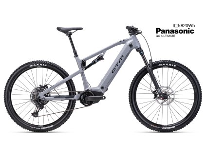 AREON GX Comp - šedá / černá (Typ rámu ALU 6061, rear travel 135 mm, S, M, L, XL, Velikost S)