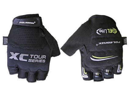 MAXBIKE rukavice Marathon černé vel.S