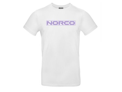 Tričko NORCO Team White/Purple (Varianta S)